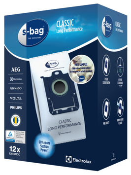 Мішки для пилососу Electrolux E201SMCC S-bag Classic LongPerformance 12х3.5л+аром 900169083 фото