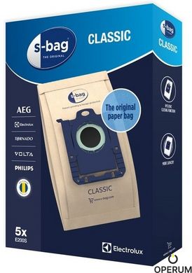 Мішки для пилососу Electrolux E 200S S-bag Classic 5штх3 л папір 900168462 фото