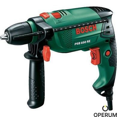 Дриль ударний Bosch PSB 650 RE(0603128020) 0603128020 фото