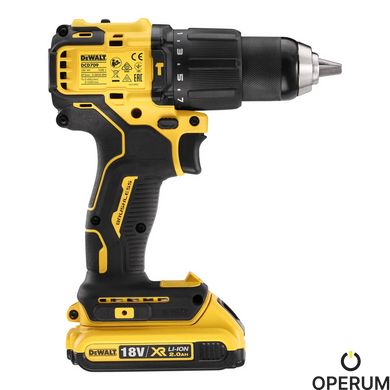 Дриль-шурупокрут акумуляторний безщітковий ударний DeWALT DCD709D2T DCD709D2T фото