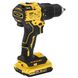 Дриль-шурупокрут акумуляторний безщітковий ударний DeWALT DCD709D2T DCD709D2T