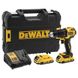 Дриль-шурупокрут акумуляторний безщітковий ударний DeWALT DCD709D2T DCD709D2T