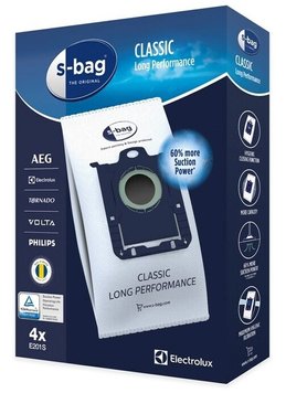 Мешки для пылесоса Electrolux E 201S S-bag Classic LongPerformance 4штх3.5 синт 900168458 фото