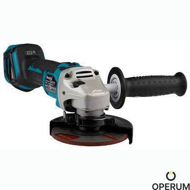 Шліфмашина акумуляторна кутова Makita DGA513Z LXT 18 В, 125 мм (без акумулятора)(DGA513Z) DGA513Z фото