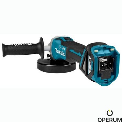 Шліфмашина акумуляторна кутова Makita DGA513Z LXT 18 В, 125 мм (без акумулятора)(DGA513Z) DGA513Z фото