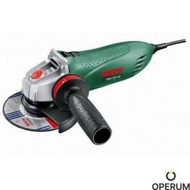 Кутова шліфувальна машина Bosch PWS 750-125 06033A2423 06033A2423 фото