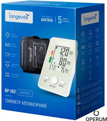 Тонометр LONGEVITA BP-102 Авт. вимір. артер. тиску