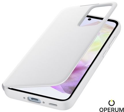 Чехол для смартф. SAMSUNG для A35 Smart View Wallet Case EF-ZA356CWEGWW / White