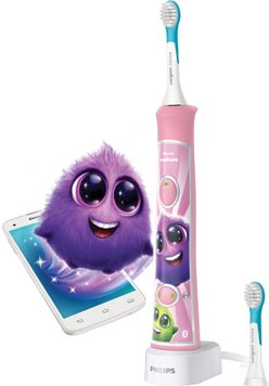 Зубная электрощетка PHILIPS HX6352/42 Kids Smart Pink