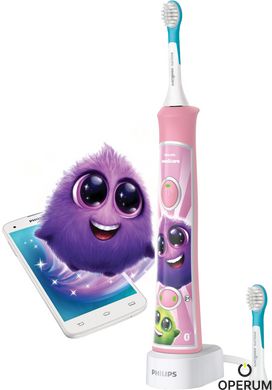 Зубна електрощітка PHILIPS HX6352/42 Kids Smart Pink