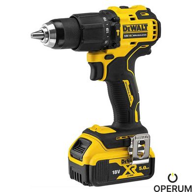 Дриль-шурупокрут акумуляторний безщітковий ударний DeWALT DCD709P2T DCD709P2T фото