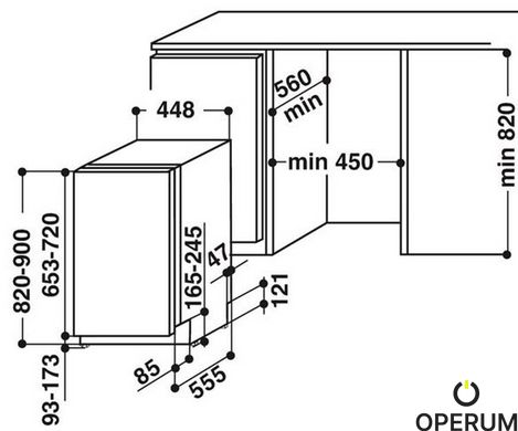 Посудомийна машина Hotpoint Ariston HSIC3T127C (6470767) 869991616550 фото