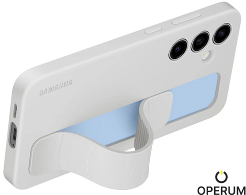 Чохол для смартф. SAMSUNG для S24 FE Standing Grip Case Gray (EF-GS721CJEGWW)