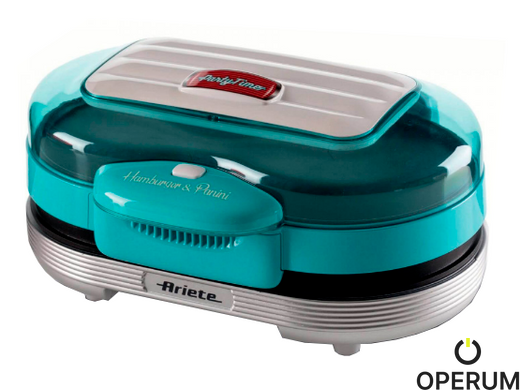 Бутербродниця Ariete 2505 HAMBURGER BLUE (6899002)