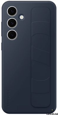 Чехол для смартф. SAMSUNG для S24 FE Standing Grip Case Blue black (EF-GS721CNEGWW)