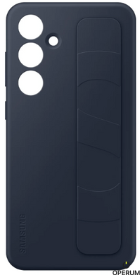 Чехол для смартф. SAMSUNG для S24 FE Standing Grip Case Blue black (EF-GS721CNEGWW)