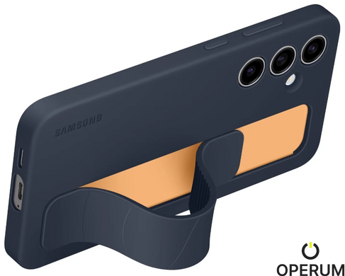 Чехол для смартф. SAMSUNG для S24 FE Standing Grip Case Blue black (EF-GS721CNEGWW)