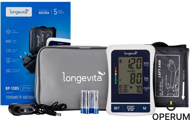 Тонометр LONGEVITA BP-1305 Тонометр автоматический