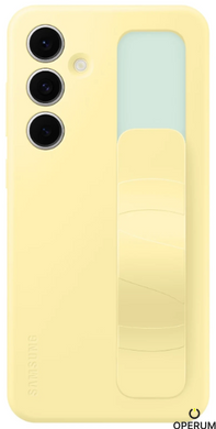 Чехол для смартф. SAMSUNG для S24 FE Standing Grip Case Yellow (EF-GS721CYEGWW)