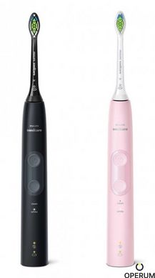 Зубна електрощітка PHILIPS HX6830/35 Sonicare ProtectiveClean 4500 Black+Pink