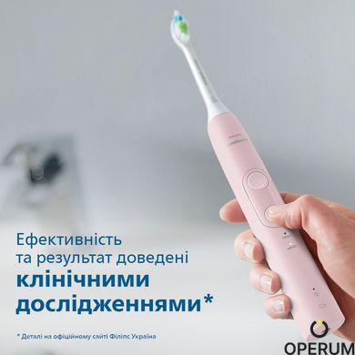 Зубна електрощітка PHILIPS HX6830/35 Sonicare ProtectiveClean 4500 Black+Pink