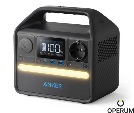 Зарядна станція ANKER 521 PowerHouse - 256Wh/AC 200W/60W 1xPD/2xUSB/1xCar/MPPT