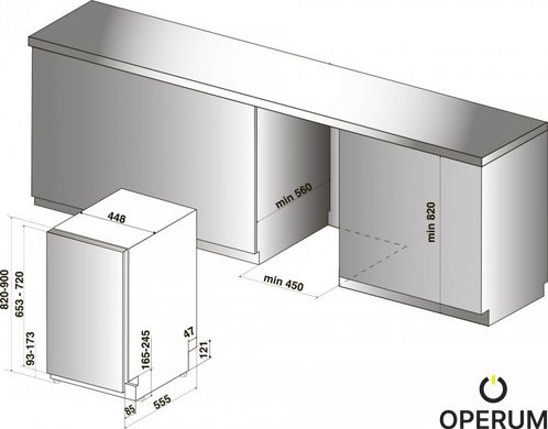 Посудомоечная машина Indesit DSIC3M19 (6756891) 869991616530 фото