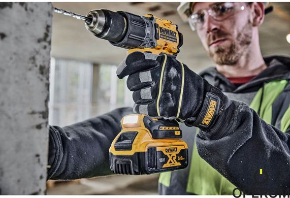 Дриль-шурупокрут акумуляторний безщітковий ударний DeWALT DCD805P2T DCD805P2T фото