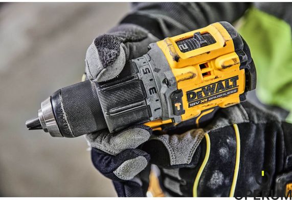 Дриль-шурупокрут акумуляторний безщітковий ударний DeWALT DCD805P2T DCD805P2T фото