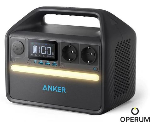 Зарядна станція ANKER 535 PowerHouse - 512Wh/AC 500W/60W 1xPD/3xUSB/1xCar/MPPT