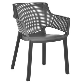 Садове крісло HECHT ELISA GRAPHITE CHAIR