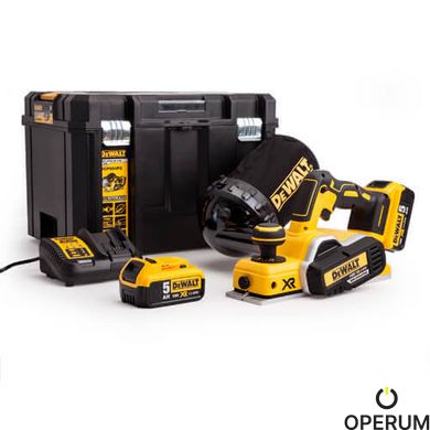 Рубанок акумуляторний безщітковий DeWALT DCP580P2 DCP580P2 фото