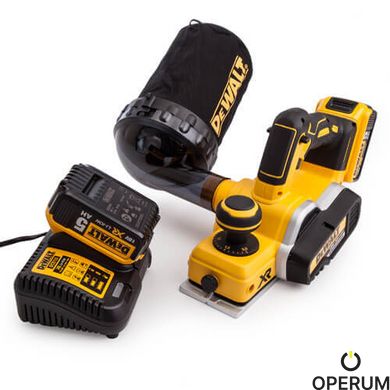 Рубанок акумуляторний безщітковий DeWALT DCP580P2 DCP580P2 фото