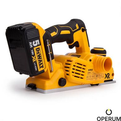 Рубанок акумуляторний безщітковий DeWALT DCP580P2 DCP580P2 фото