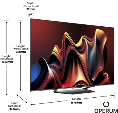 LED-телевізор Hisense 75U7NQ (6998087)