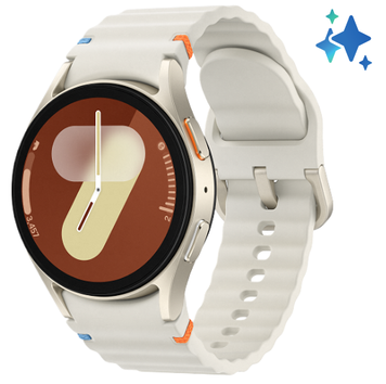 Смарт годинник SAMSUNG Galaxy Watch 7 40mm eSIM Cream (SM-L305FZEASEK)