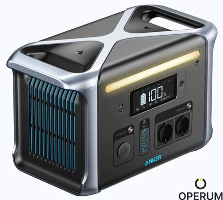 Зарядна станція ANKER 757 PowerHouse - 1229Wh/AC 1500W/100W 1xPD/4xUSB/1xCar/MPPT