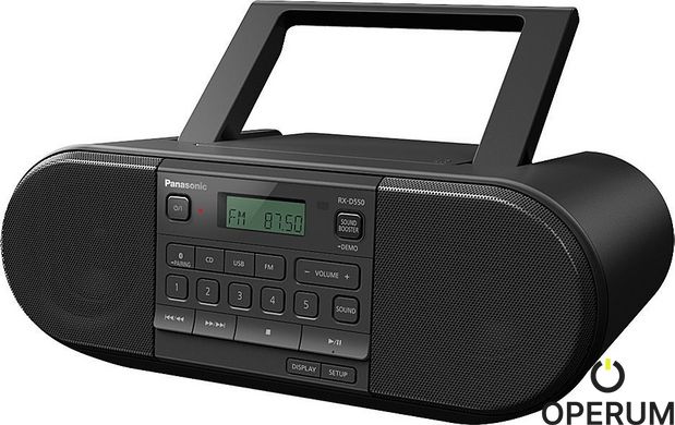 Магнітола CD PANASONIC RX-D550GS-K