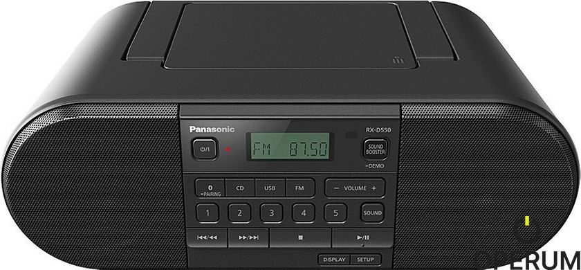 Магнітола CD PANASONIC RX-D550GS-K