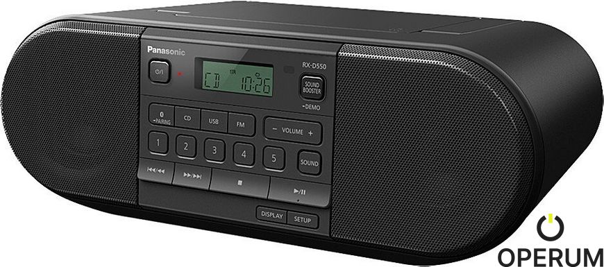 Магнітола CD PANASONIC RX-D550GS-K